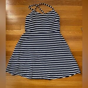 Old Navy Blue & White Stripe Sundress